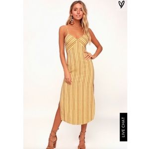 NWT Amuse Society White Sands Midi Dress